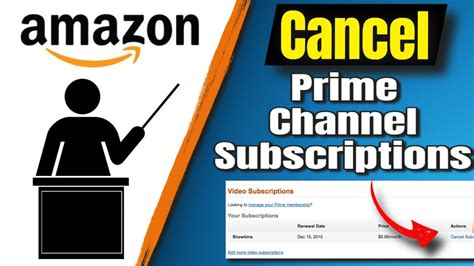 cancelling channels on amazon prime.